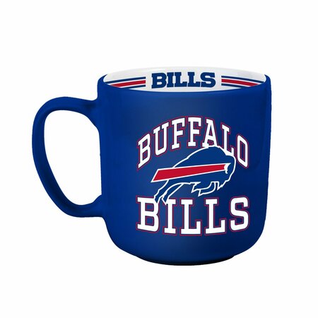 LOGO BRANDS Buffalo Bills 15oz Stripe Mug 604-C15SM